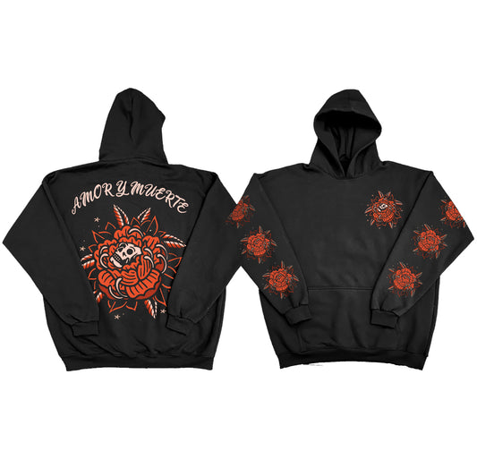SUDADERA AMOR Y MUERTE