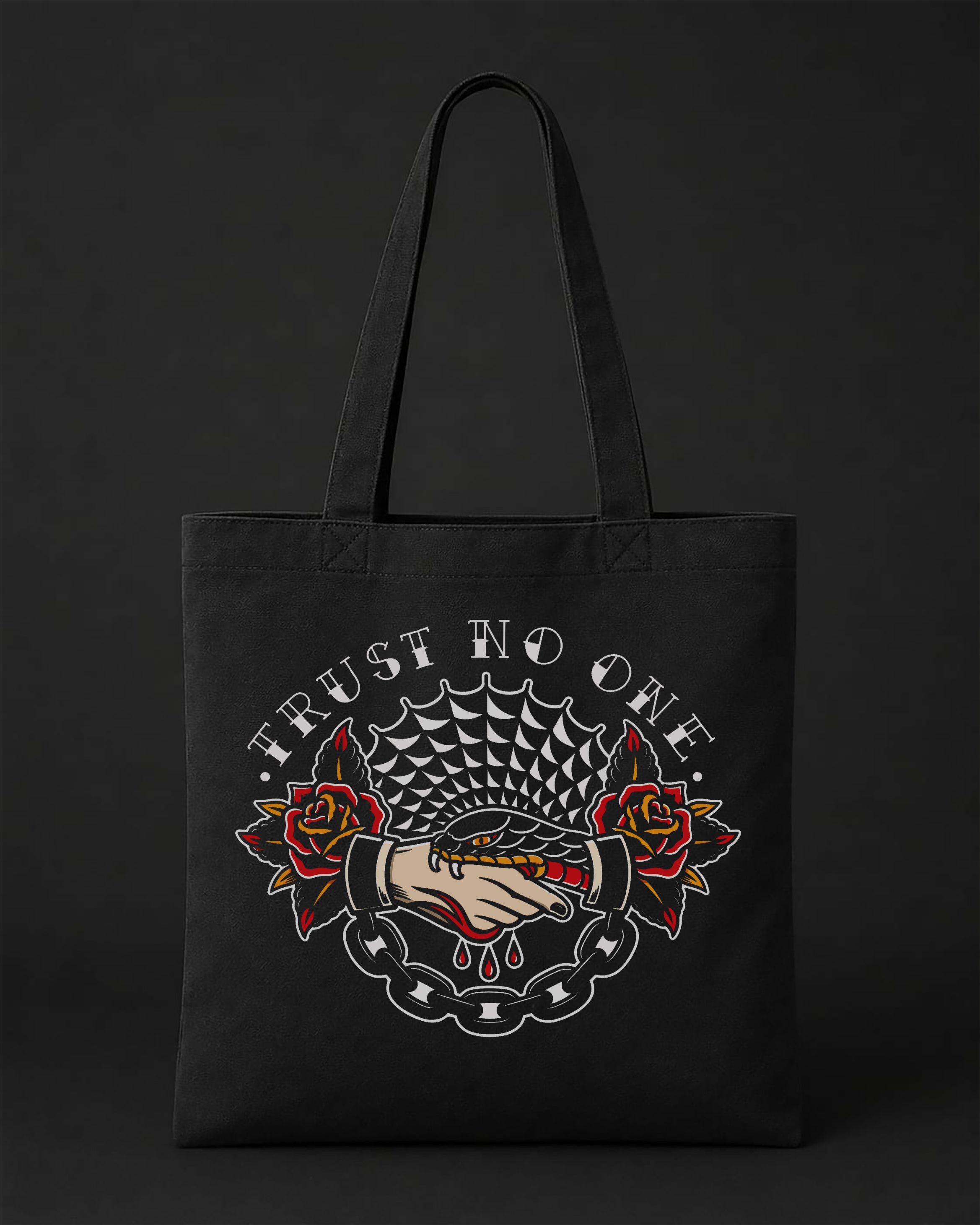 TOTE BAG TRUST NO ONE